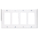 WHT 4-GFI WALL PLATE
