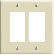 IV 2-GFI WALL PLATE