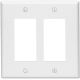 WHT 2-GFI WALL PLATE