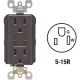 R00-GFNT1-00K 15A BR SLFTS GFCI OUTLET