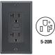 004-GFNT2-00E 20A BLK SLFT GFCI OUTLET