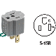 C30-00274-000 2PK GRY OUTLET ADAPTER