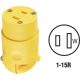 YEL CORD CONNECTOR