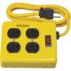 4-OUTLET MTL POWER STRIP YJ 2177