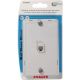 WHT WALL PHONE JACK TP251WHR