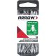 Rivet Aum  3/16 x 1/8 Arrow RSA3/16