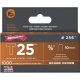 Staple 3/8in T25 1100/pcs Arrow