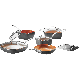 1777 10PC SQUARE ALUM CK SET