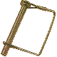 2PK 3/8IN SQ LOCK PIN
