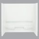 087206311307 WHITE ADVANTAGE WALLSET