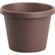 20IN CHOCOLATE POLY POT