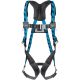 Miller AirCore? Construction style harness with QC buckles.