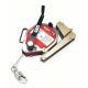 MightEvac w/ 130-ft. of 3/16-in. galvanized wire rope  9-ft.