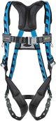 Miller AirCore? harness with tongue buckles. Blue.