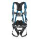Miller AirCore? Construction style harness with QC buckles.