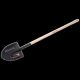 LONG HANDLE POINTED SHOVEL