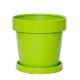 Tuff Pot & Saucer Vivo Series 18in Lime Green