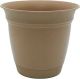 Plant Pot & Saucer 20in Sand Round Dec