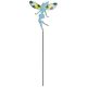 Fairy garden pick- blue