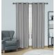Curtain Textured Blackout Panel 38x84in Grey