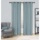 Curtain Textured Blackout Panel 38x84in Teal