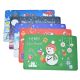 Xmas Floor Mat 38x58cm Asst