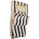 2PC BLK STRP DISHCLOTHS