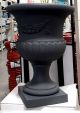 ISL Planter Deco Fluted Garden Urn 22" Granite