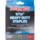 Staple 9/16in HD No4 1250/pcs Channel lock