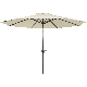 TJAU-004A-270-K 9FT CREAM ALUM UMBRELLA