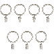 244701-410 1IN 7CT LG NKL CLIP RINGS