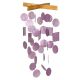 Mini Capiz Chime - Raspberry C129