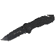 028634706174 BLK BLADE RBBR HDL KNIFE