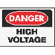 10X14 HIGH VOLTAGE SIGN
