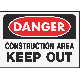 10X14CONSTRCTN AREA SIGN