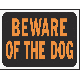 9X12 BEWARE OF DOG SIGN