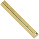 72IN BRASS SHELF STANDARD