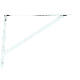 16IN WHITE BRACKET