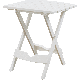Folding Side Table White 15x17.5in