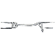 5IN ZN GATE HOOK W/STAPLE N122-200