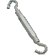 N222018 5/16X9 ZN TURNBUCKLE