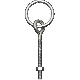 N220632 3/8X5-1/8 RING EYE BOLT