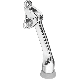 KICKDOWN DOOR STOP 4IN CHROME N184-275