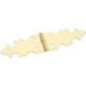 5/8In x 2-3/4In Brass Mini Decor Hinge 2Pk
