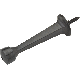 N331355 3IN ORB RIG SQ DOOR STOP