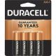 Duracell Battery AA 4PK Alkaline