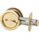 Polished Brass Pocket Door Lock Pull