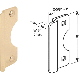 6IN PB LATCH GUARD