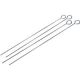 4PC 15" STNLSS SKEWERS