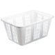 WHITE LAUNDRY BASKET